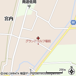 山形県酒田市宮内本楯40-3周辺の地図