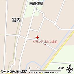 山形県酒田市宮内本楯36-1周辺の地図