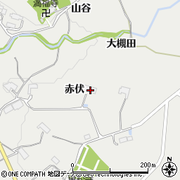岩手県平泉町（西磐井郡）長島（赤伏）周辺の地図
