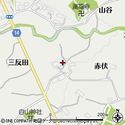岩手県西磐井郡平泉町長島三反田13周辺の地図