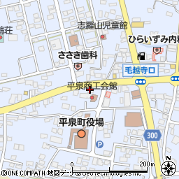 岩手銀行平泉支店周辺の地図