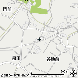 岩手県陸前高田市小友町谷地前93-1周辺の地図