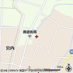 山形県酒田市宮内本楯134-1周辺の地図