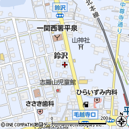 菊田新聞店周辺の地図