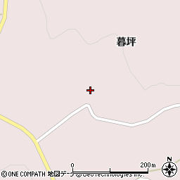 岩手県一関市大東町曽慶暮坪48周辺の地図