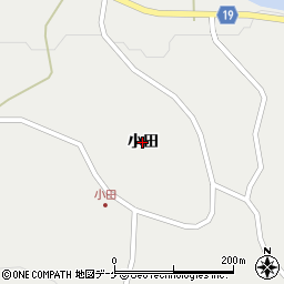 岩手県一関市東山町長坂（小田）周辺の地図