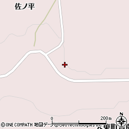 岩手県一関市大東町曽慶佐ノ平31周辺の地図