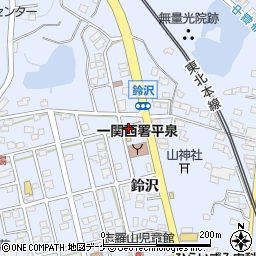 泉橋庵 総本店周辺の地図