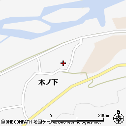 山形県酒田市福山村上周辺の地図