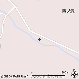 岩手県一関市大東町曽慶中居周辺の地図