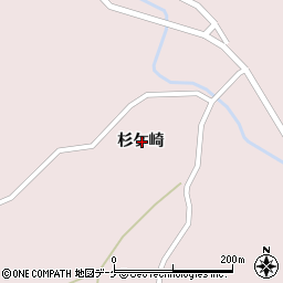 岩手県一関市大東町曽慶杉ケ崎周辺の地図