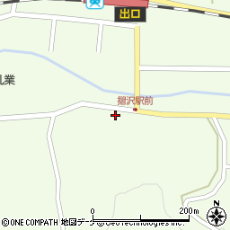 摺沢タクシー周辺の地図