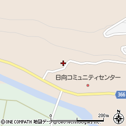 山形県酒田市上黒川横道周辺の地図