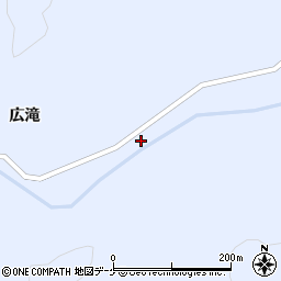 岩手県西磐井郡平泉町平泉広滝100-1周辺の地図