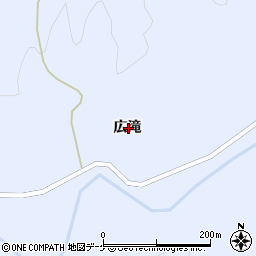 岩手県西磐井郡平泉町平泉広滝周辺の地図