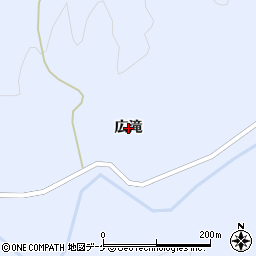 岩手県平泉町（西磐井郡）平泉（広滝）周辺の地図