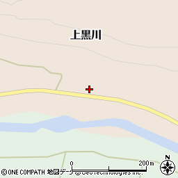 山形県酒田市上黒川宝泉田48周辺の地図