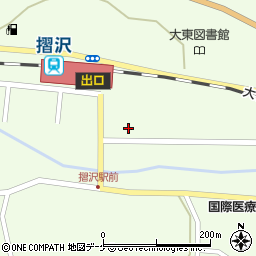 岩手県一関市大東町摺沢街道下周辺の地図