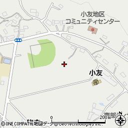 岩手県陸前高田市小友町柳沢前周辺の地図