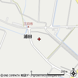 岩手県陸前高田市小友町周辺の地図
