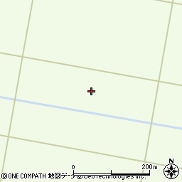 山形県酒田市千代田五百刈周辺の地図