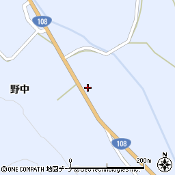 秋田県湯沢市秋ノ宮野中30周辺の地図