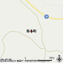 岩手県一関市東山町長坂東本町周辺の地図
