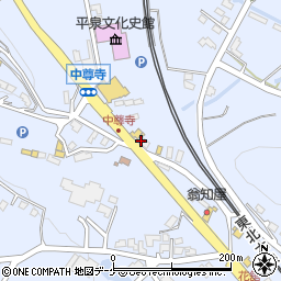 弁慶松周辺の地図
