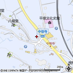 株式会社一関平泉タクシー　中尊寺営業所周辺の地図