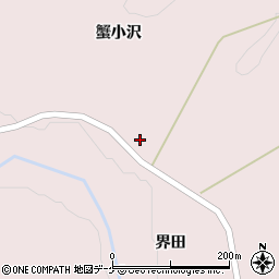 岩手県一関市大東町曽慶蟹小沢3周辺の地図