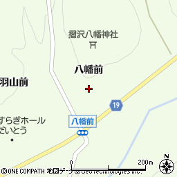 岩手県一関市大東町摺沢八幡前周辺の地図