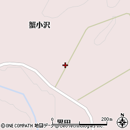 岩手県一関市大東町曽慶蟹小沢10-2周辺の地図
