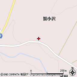 岩手県一関市大東町曽慶蟹小沢36周辺の地図