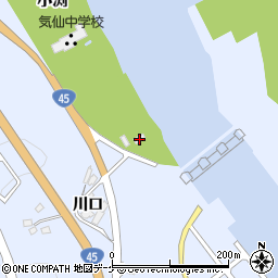 岩手県陸前高田市気仙町川口1周辺の地図