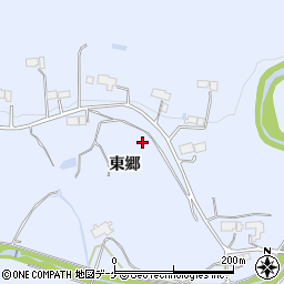 岩手県平泉町（西磐井郡）平泉（東郷）周辺の地図