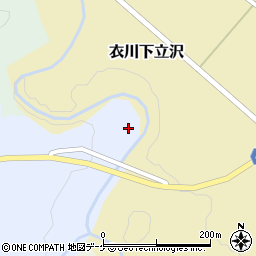 岩手県奥州市衣川楢原6周辺の地図