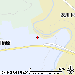 岩手県奥州市衣川楢原11-23周辺の地図