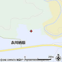 岩手県奥州市衣川楢原36周辺の地図