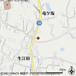 岩手県西磐井郡平泉町長島竜ケ坂25周辺の地図