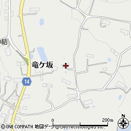 岩手県西磐井郡平泉町長島竜ケ坂84周辺の地図