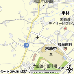 滝田医院周辺の地図