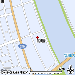 岩手県陸前高田市気仙町的場周辺の地図