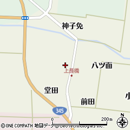 山形県飽海郡遊佐町小原田八ツ面61周辺の地図