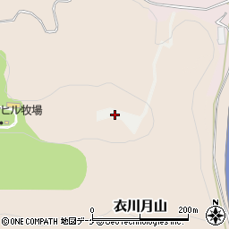 岩手県奥州市衣川葭ヶ沢21周辺の地図