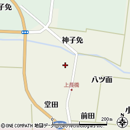 山形県飽海郡遊佐町小原田八ツ面51周辺の地図