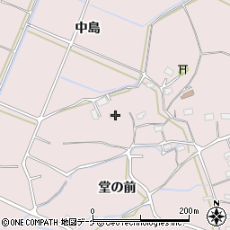 岩手県陸前高田市米崎町堂の前周辺の地図