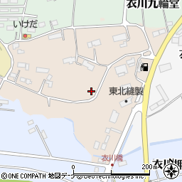 岩手県奥州市衣川池田西周辺の地図