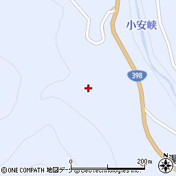 秋田県湯沢市皆瀬元湯周辺の地図