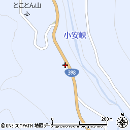 秋田県湯沢市皆瀬湯元191周辺の地図