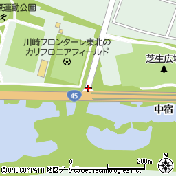 らーめん夢道中高田店周辺の地図